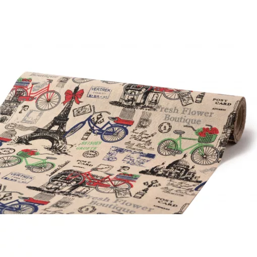 Textil tekercs mintás / 36cm x 5y