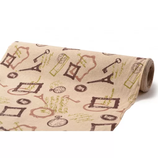 Textil tekercs mintás / 36cm x 5y