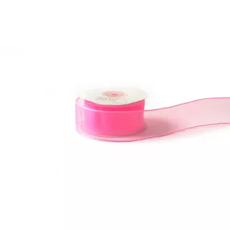 Damil szélű organza szalag 4cm