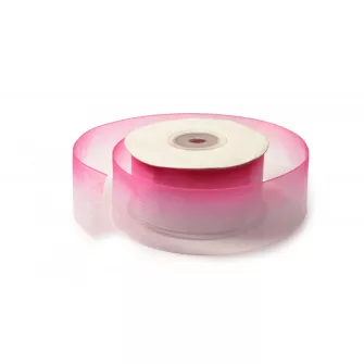 Színátmenetes organza szalag 4cm 