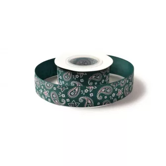 Hippi mintás ripsz szalag 2,5cm